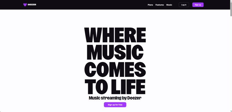 Unblocked Music Sites Deezer