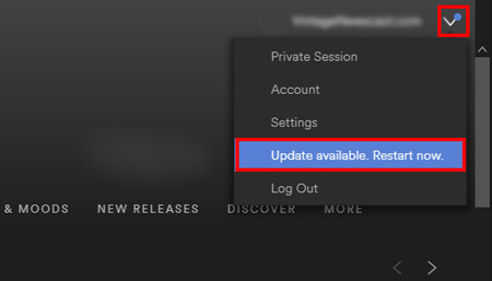 Update Spotify