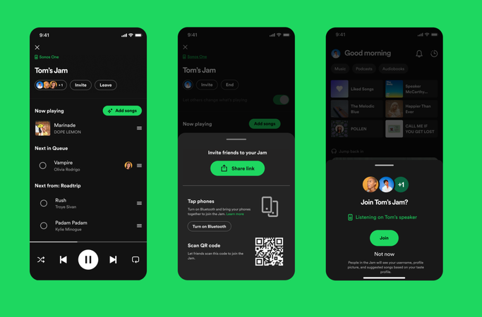 Use Jam to Play Spotify on Two Devices