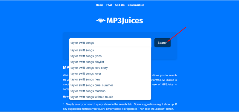 Use Mp3juice Music Download