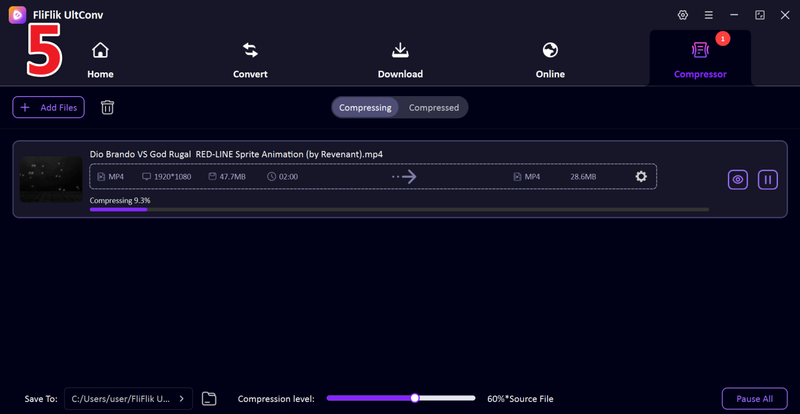 Video Compressing Ultconv