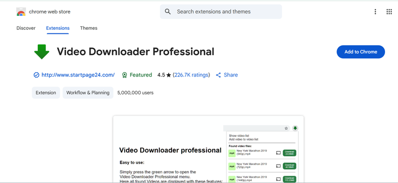 Video Downloader Professional 1