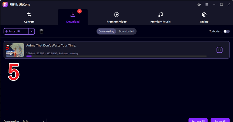 View Downloaded Videos in Ultconv