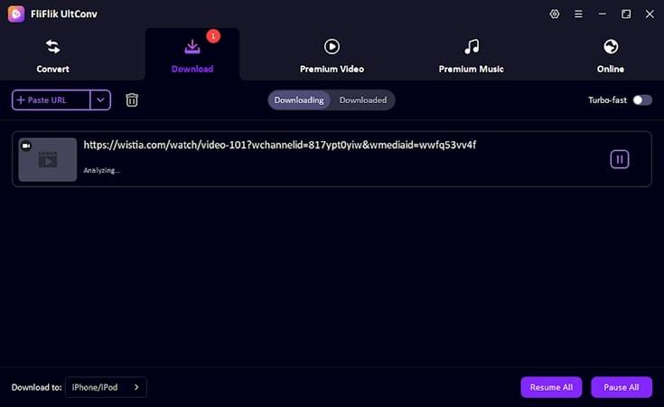 view downloaded wistia videos