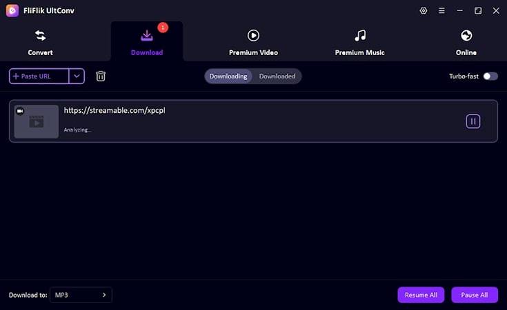 View saved Streamable video