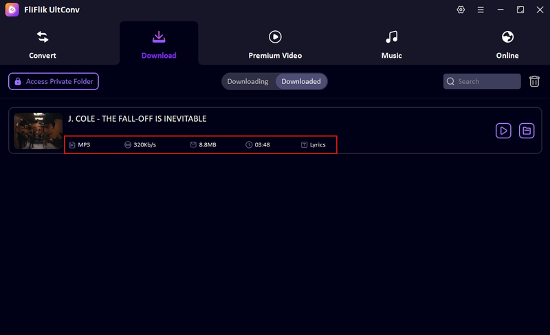 Downloaded Vimeo Mp3 File Folder