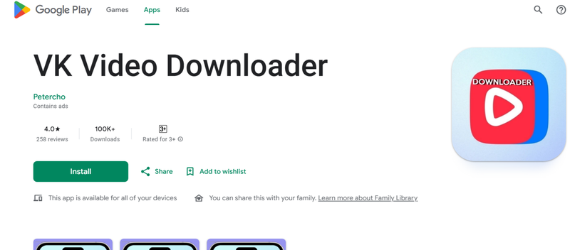 Vk Video Downloader Android App