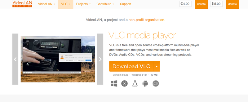 Vlc Media Player to Play Avi Files