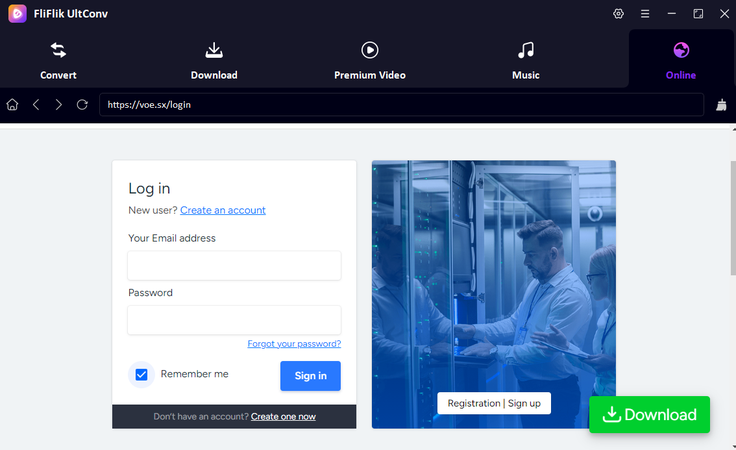 Voe Account Login Ultconv