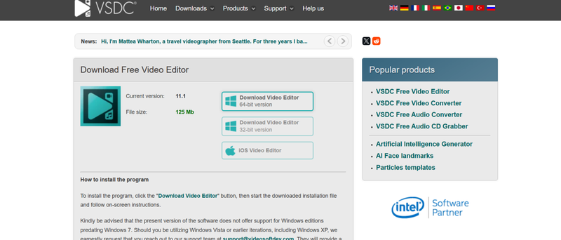 Vsdc Free Video Editor Interface