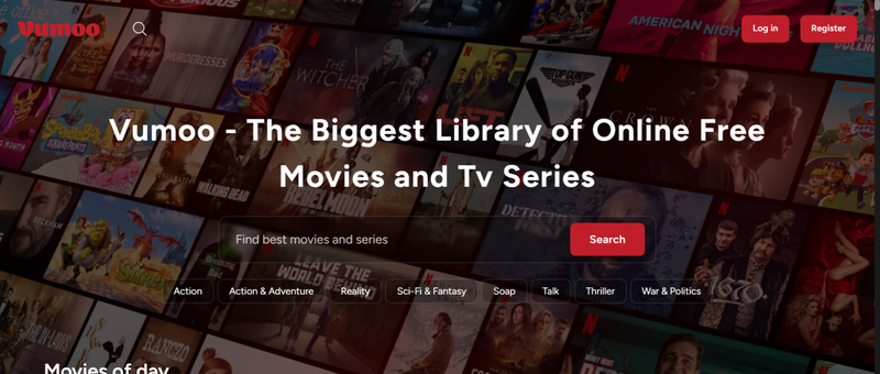 Vumoo Free Movie Streaming Platform