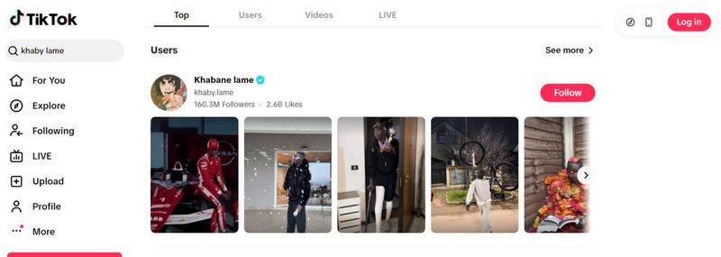 Watch Tiktok on the Tiktok Web Version