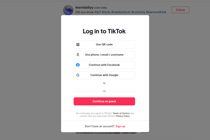 Watch Tiktok Stories Without Loggin in