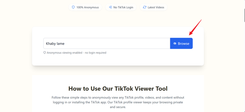 Watch Tiktok Without the App Using Tiktok Viewer