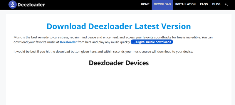 What Is Deezloader