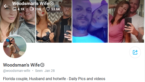 woodsman wife profile