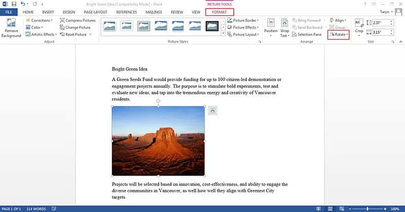 Word Flip Image