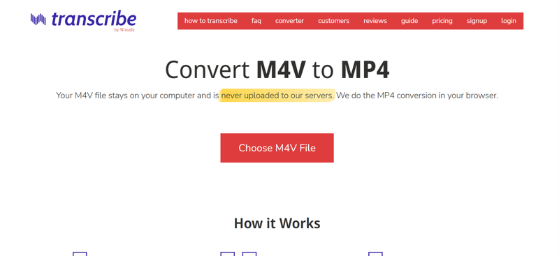 Convert M4v to Mp4 with Wreally