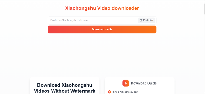 Xiaohongshu Downloader.com