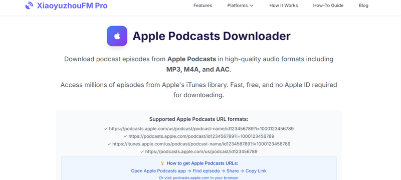 Xiaoyuzhoufm Pro Apple Podcasts Downloader