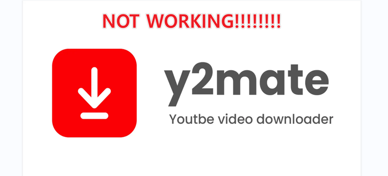 Y2mate Not Working