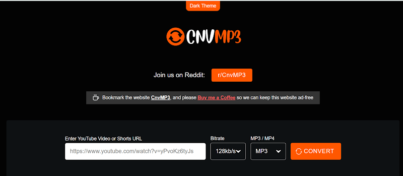 YouTube Audio Ripper CNVMP3