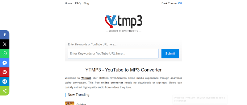 YouTube Audio Ripper YTMP3