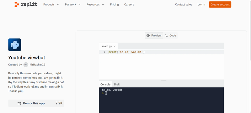 Open Source Youtube Viewbot
