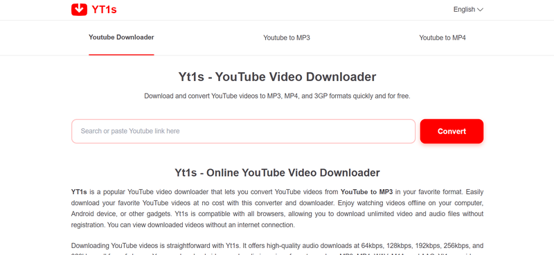 Youtube Rippers Online Yt1s