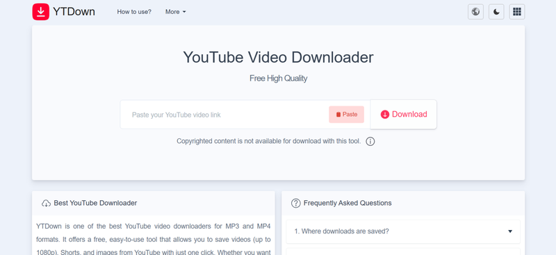 Ytdown Youtube Downloader