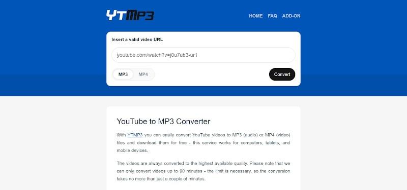 ytmp3 youtube to mp3