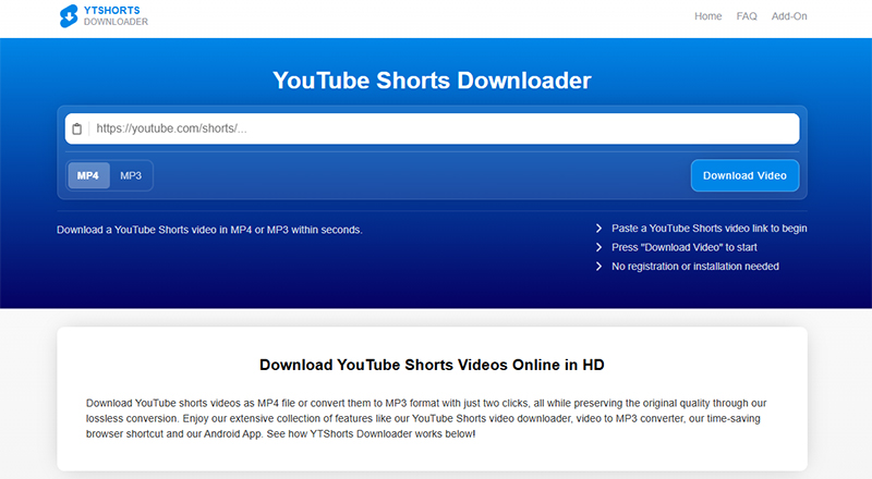 ytshorts downloader