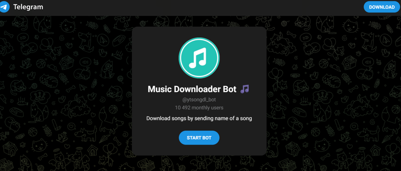 Ytsongdl Telegram Music Downloader