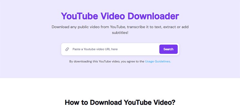 zeemo ai youtube video downloader